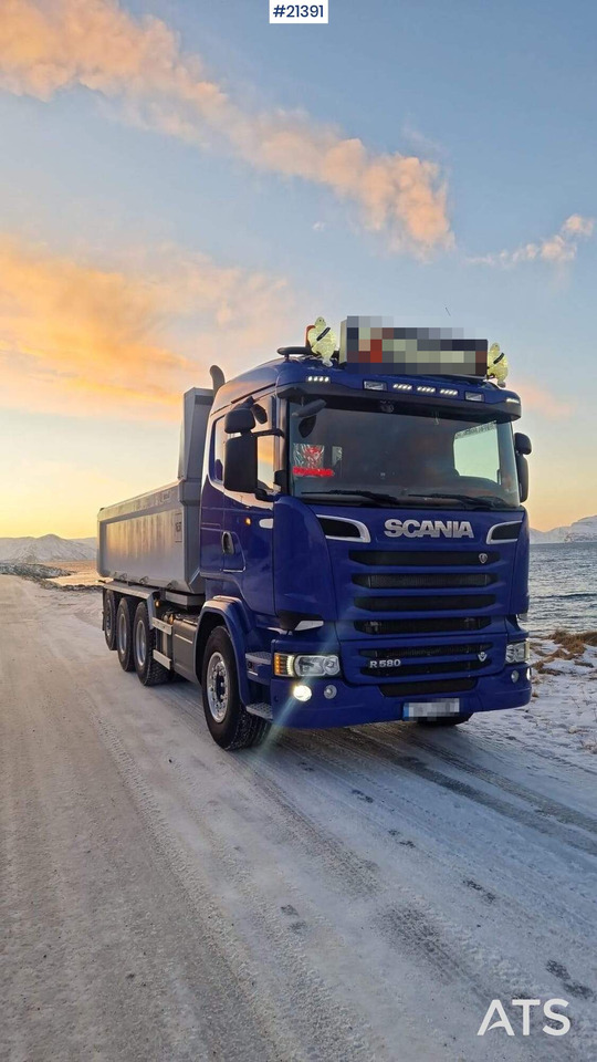 Scania R580 8x4 tippbil. Mye deler byttet! - Tovornjak prekucnik: slika 1 Scania R580 8x4 tippbil. Mye deler byttet! - Tovornjak prekucnik: slika 1