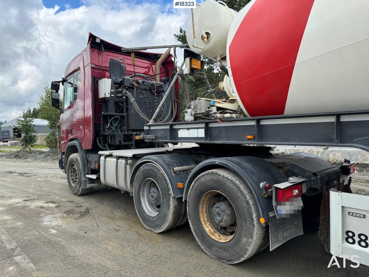 Scania R580 - Avtomešalec: slika 4 Scania R580 - Avtomešalec: slika 4