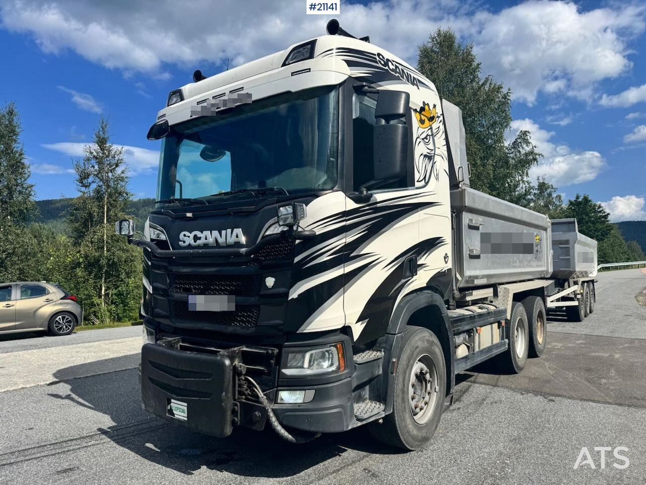 Scania R580 - Tovornjak prekucnik: slika 2 Scania R580 - Tovornjak prekucnik: slika 2