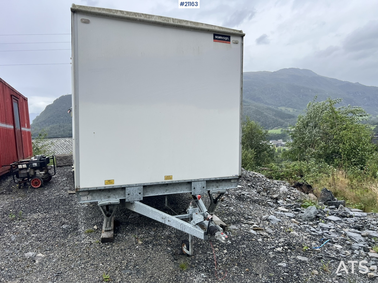 Scanvogn Boligbrakke - Gradbeni kontejner, Prikolica: slika 5 Scanvogn Boligbrakke - Gradbeni kontejner, Prikolica: slika 5