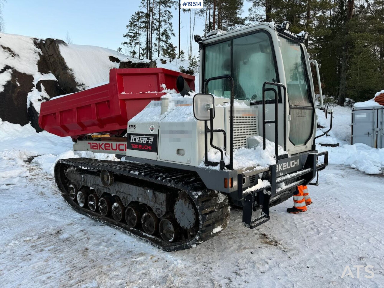 Takeuchi TCR50-2 - Demper: slika 1 Takeuchi TCR50-2 - Demper: slika 1