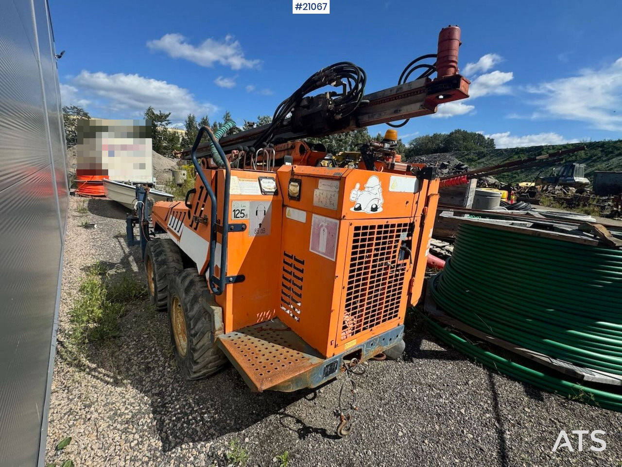 Tamrock 120R - Vrtalna naprava: slika 1 Tamrock 120R - Vrtalna naprava: slika 1