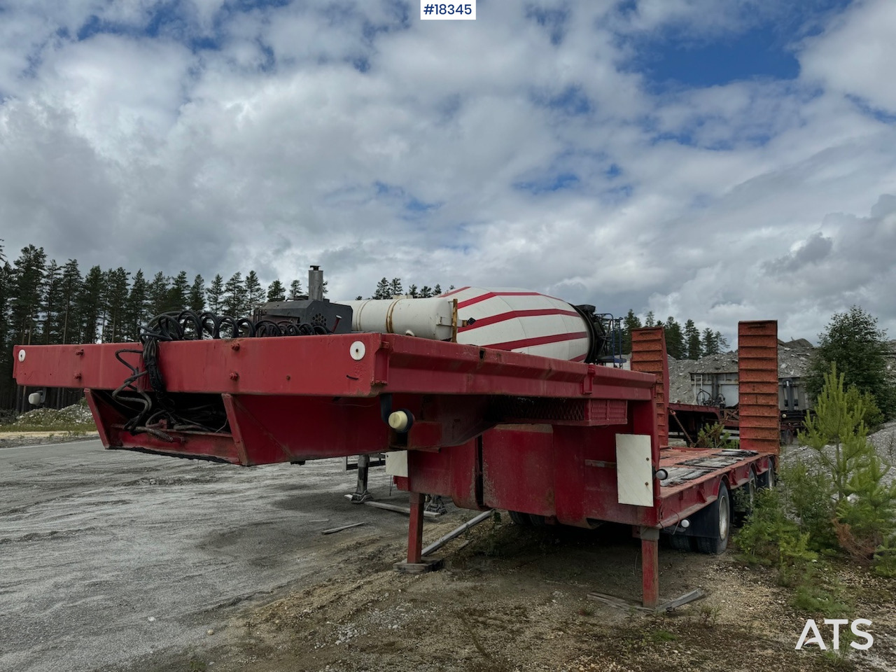 Vang 3 akslet Maskinhenger - Polprikolica avtotransporter: slika 2 Vang 3 akslet Maskinhenger - Polprikolica avtotransporter: slika 2