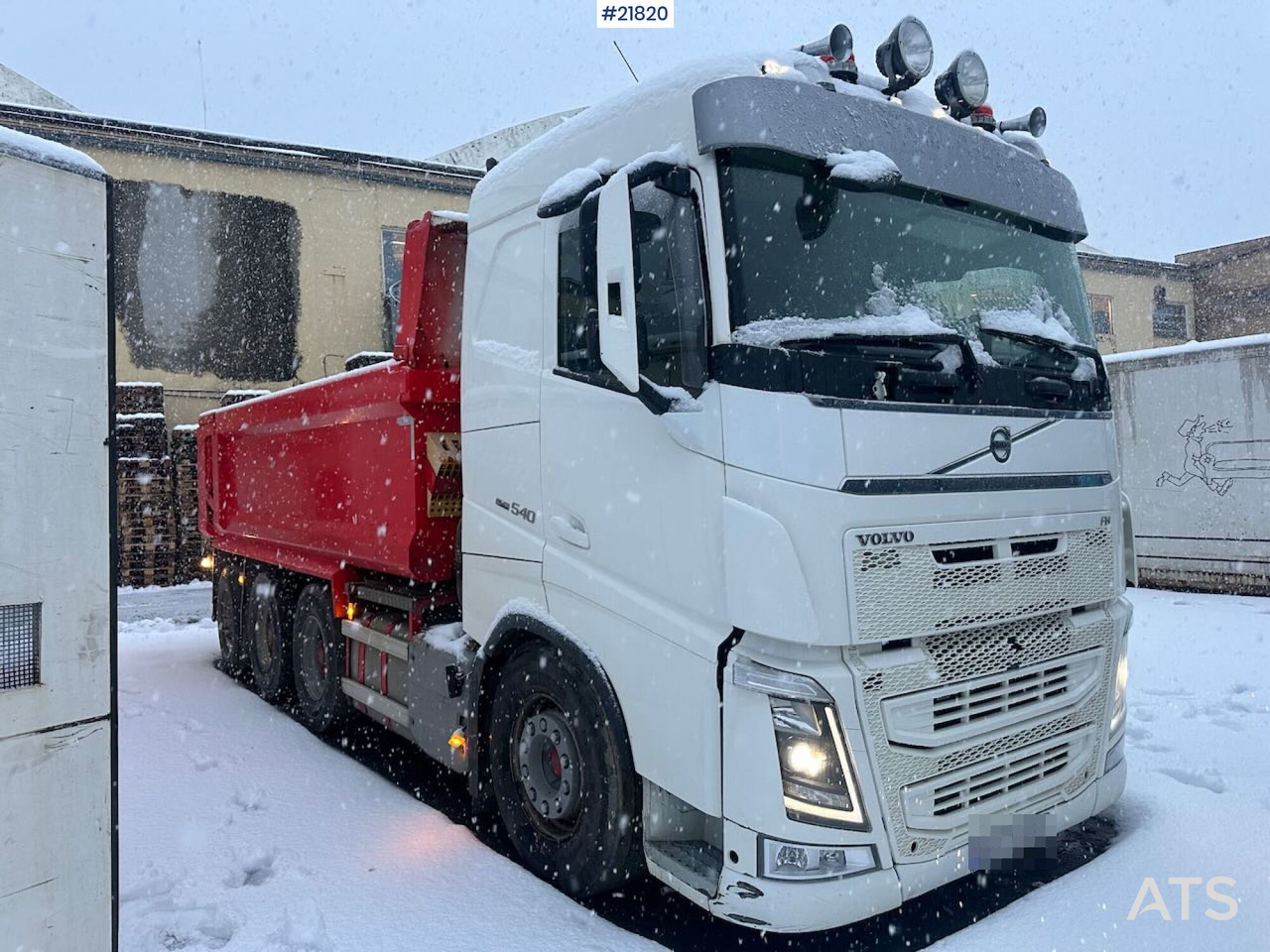 Volvo 2017 Volvo FH540 8x4 tippbil m/ ny dual clutch - Tovornjak prekucnik: slika 3 Volvo 2017 Volvo FH540 8x4 tippbil m/ ny dual clutch - Tovornjak prekucnik: slika 3