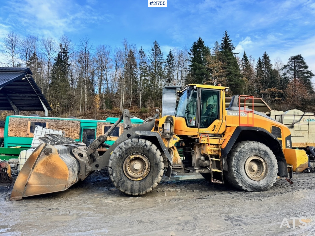 Volvo 2018 Volvo L180H Hjullaster m/ Skuffe. - Kolesni nakladalec: slika 1 Volvo 2018 Volvo L180H Hjullaster m/ Skuffe. - Kolesni nakladalec: slika 1
