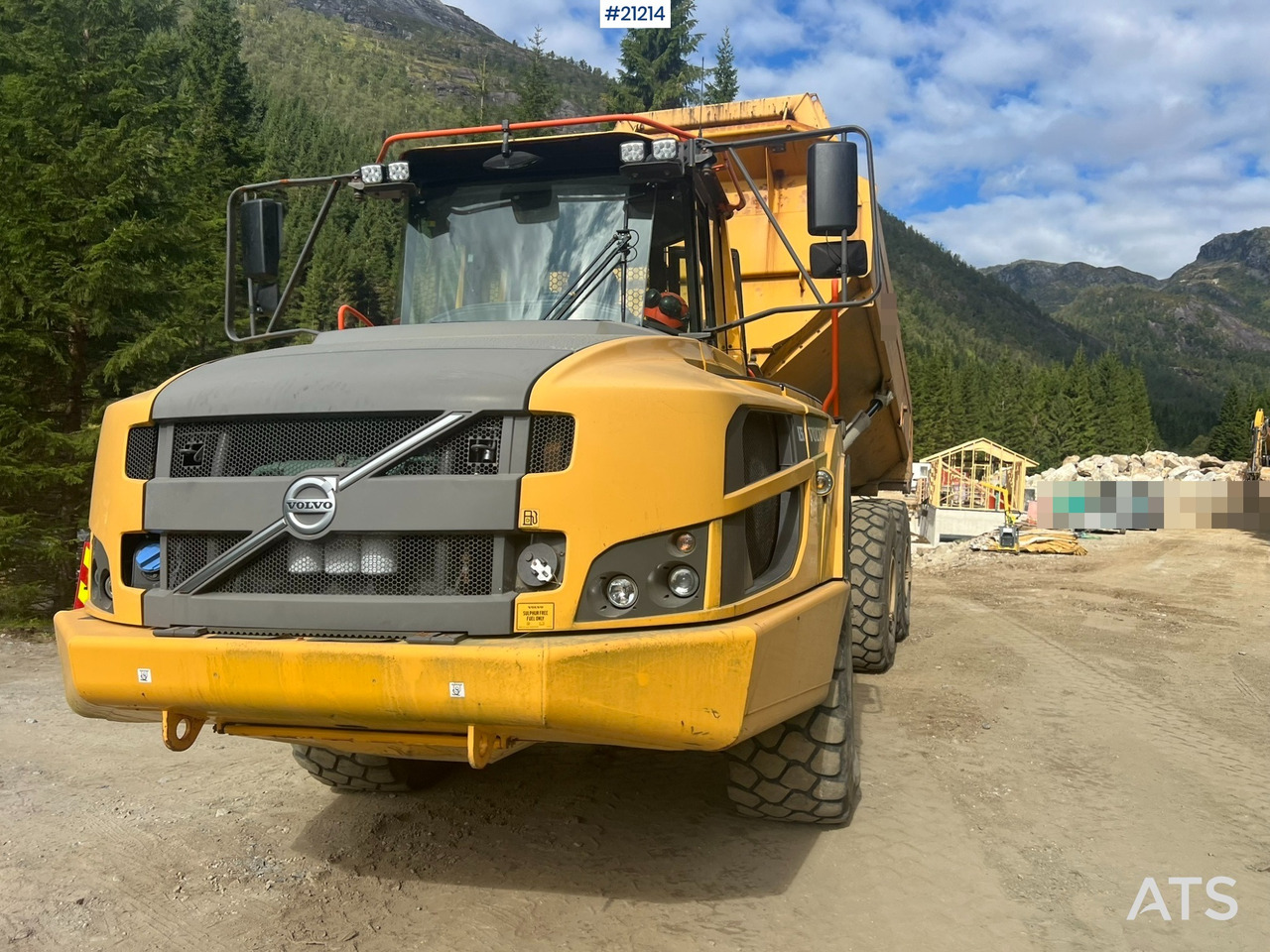 Volvo A25G - Zglobni demper: slika 2 Volvo A25G - Zglobni demper: slika 2