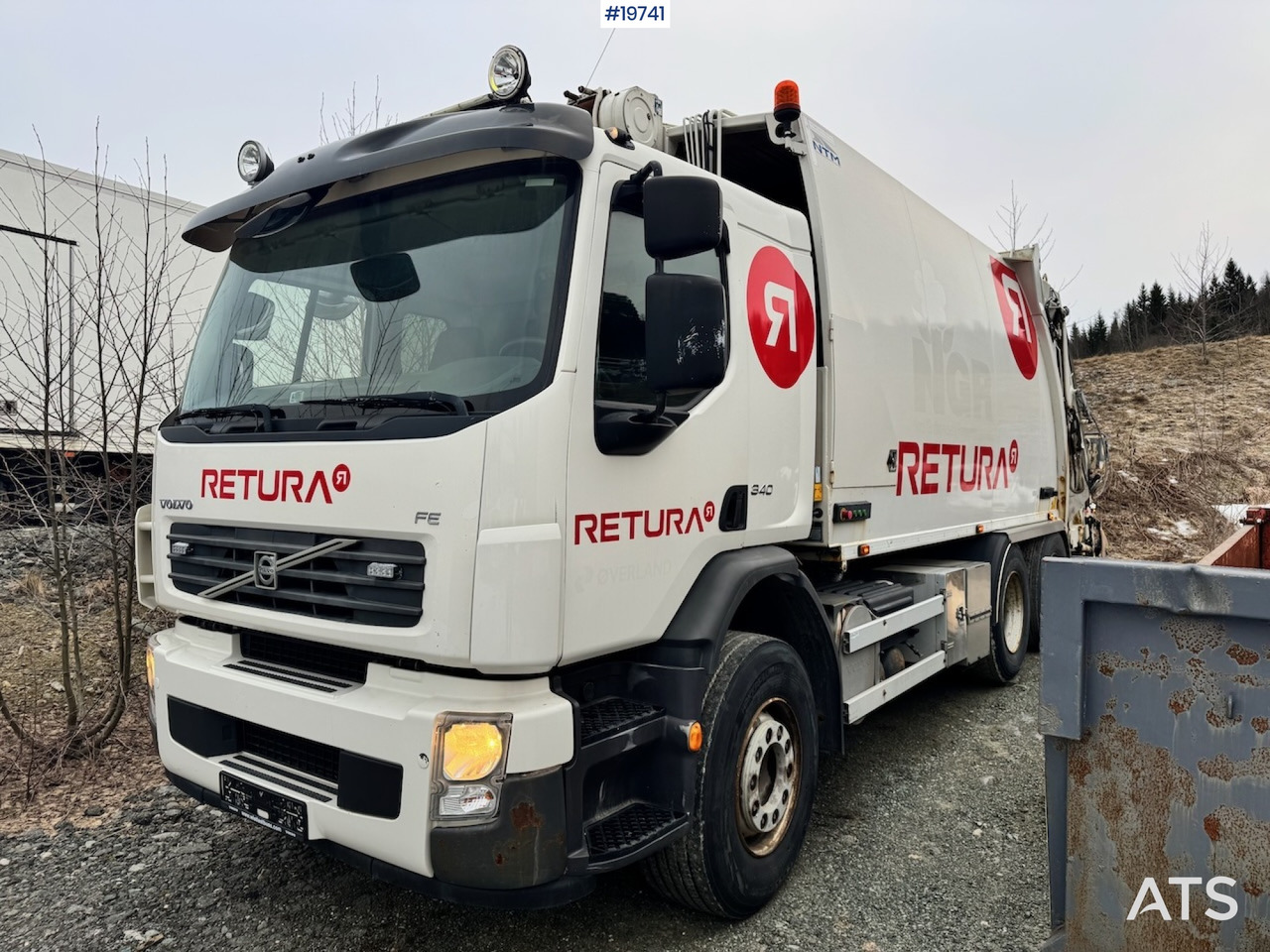Smetarski tovornjak Volvo FE340: slika 7
