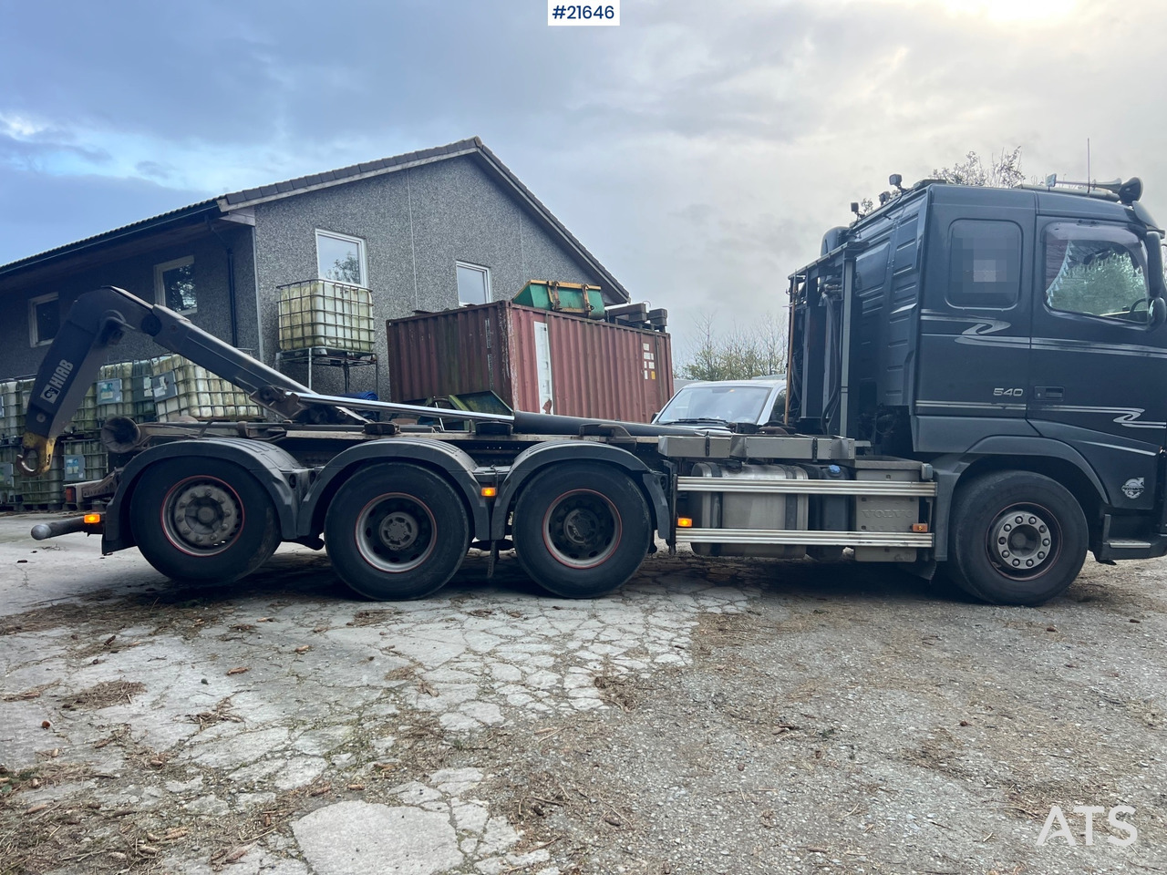 Volvo FH13 8x4 tridem krokbil m/ 20t Hiab krok og opplegg for kran - Tovornjak z dvigalom: slika 5 Volvo FH13 8x4 tridem krokbil m/ 20t Hiab krok og opplegg for kran - Tovornjak z dvigalom: slika 5