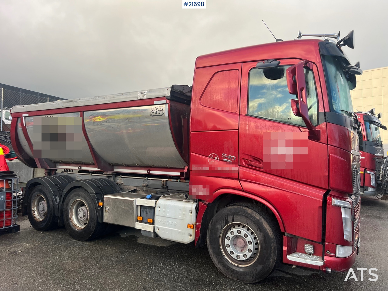 Volvo FH540 6x4 tippbil m/ asfaltkasse og tippkasse - Tovornjak prekucnik: slika 5 Volvo FH540 6x4 tippbil m/ asfaltkasse og tippkasse - Tovornjak prekucnik: slika 5