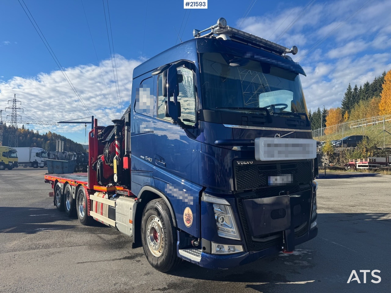 Volvo FH540 Kombibil - Tovornjak z dvigalom: slika 2 Volvo FH540 Kombibil - Tovornjak z dvigalom: slika 2