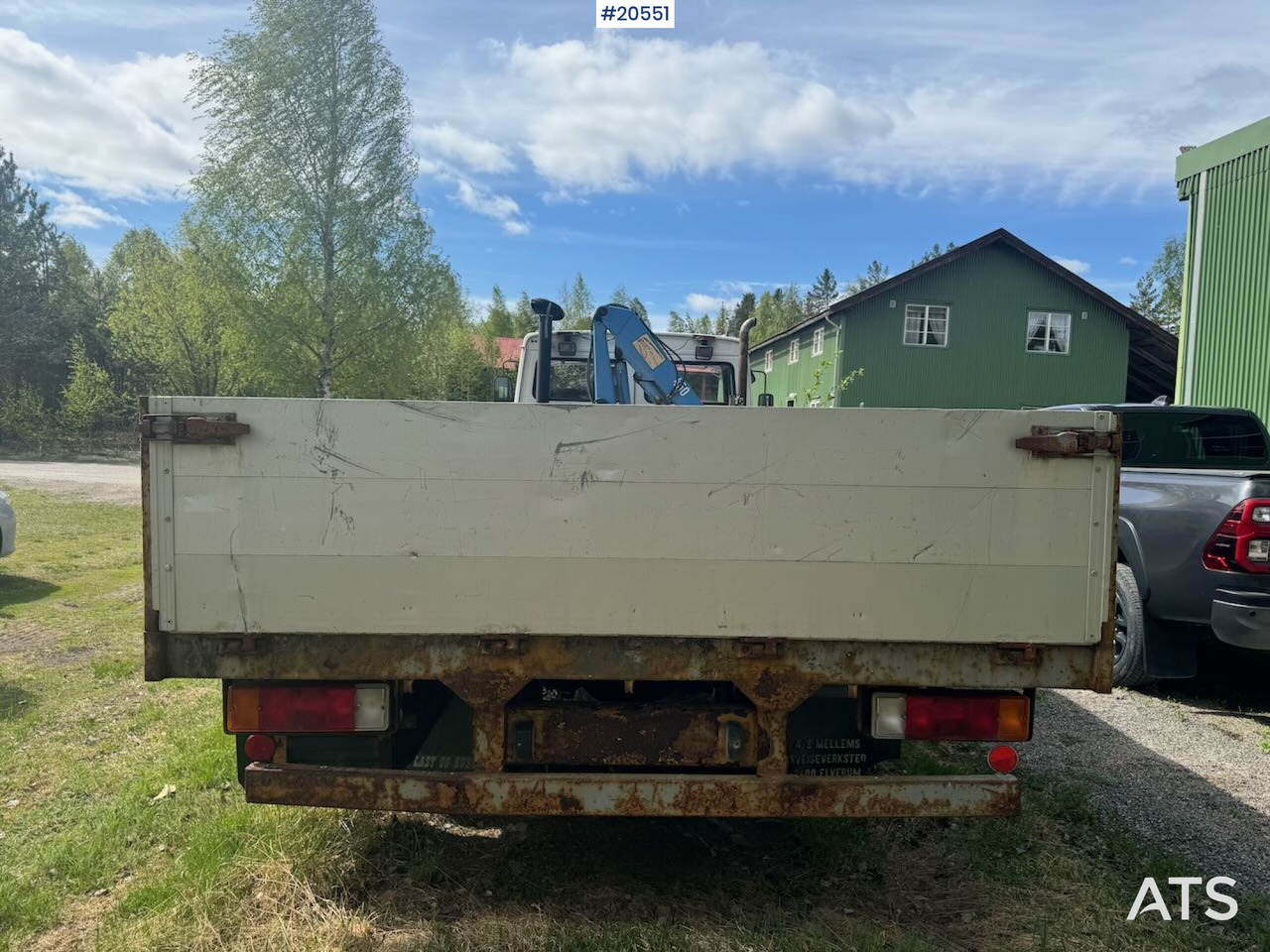 Volvo FL4 - Tovornjak s kesonom, Tovornjak z dvigalom: slika 4 Volvo FL4 - Tovornjak s kesonom, Tovornjak z dvigalom: slika 4