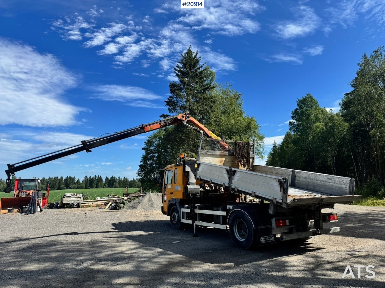 Volvo FL6 - Tovornjak prekucnik, Tovornjak z dvigalom: slika 5 Volvo FL6 - Tovornjak prekucnik, Tovornjak z dvigalom: slika 5