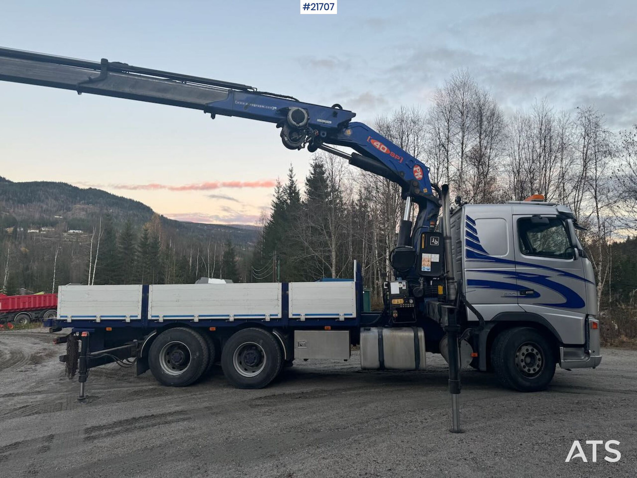 Volvo Fh16 6x4 Kranbil m/ 40 t/m PM Kran med Vinsj. Lav km-stand! - Tovornjak z dvigalom: slika 4 Volvo Fh16 6x4 Kranbil m/ 40 t/m PM Kran med Vinsj. Lav km-stand! - Tovornjak z dvigalom: slika 4