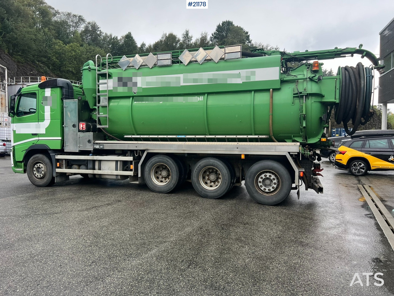 Volvo fh500 8x4 Slamsuger m/ 2010 Inter consult påbygg - Vakuumski tovornjak: slika 4 Volvo fh500 8x4 Slamsuger m/ 2010 Inter consult påbygg - Vakuumski tovornjak: slika 4