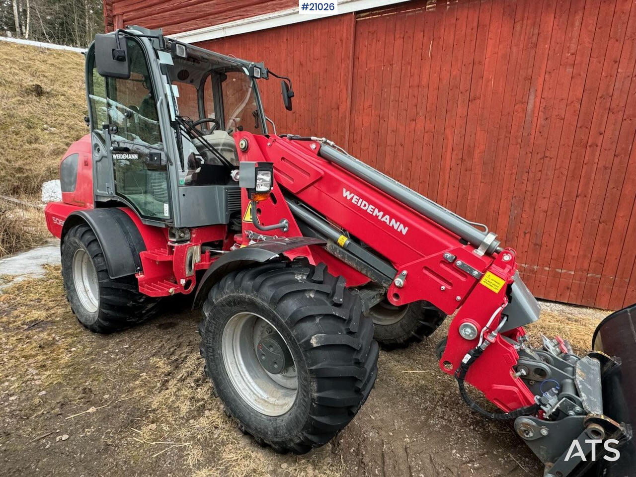 Weidemann 5080T - Teleskopski kolesni nakladalnik: slika 1 Weidemann 5080T - Teleskopski kolesni nakladalnik: slika 1
