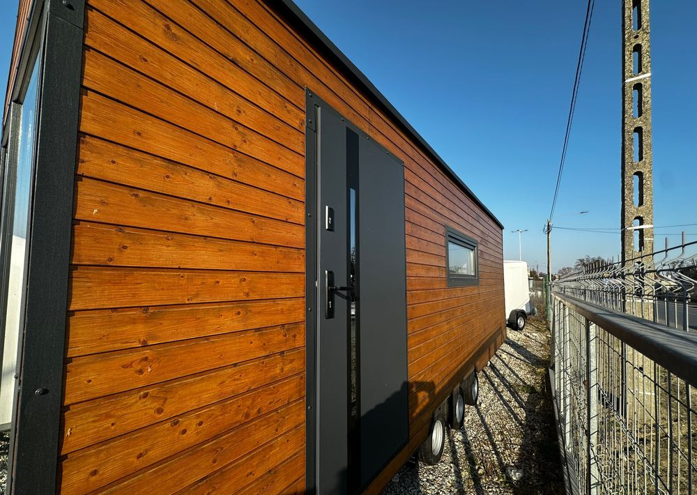 Boro Drewniany DOMEK MOBILNY na przyczepie 7,5m x 2,5m - Počitniška prikolica: slika 2 Boro Drewniany DOMEK MOBILNY na przyczepie 7,5m x 2,5m - Počitniška prikolica: slika 2