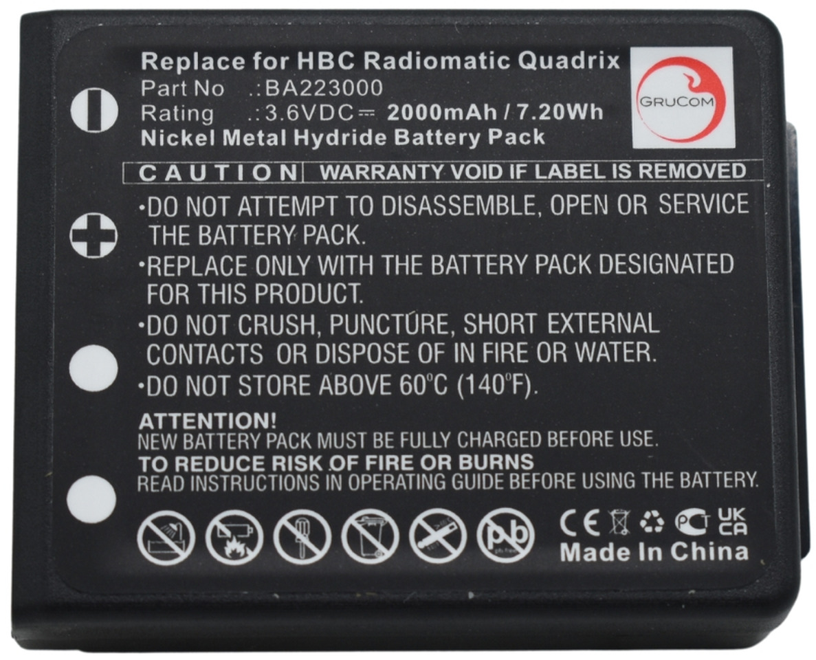 HBC compatible battery BA223000, BA223030, FUB6 - Akumulator za Paletno dvigalo: slika 3 HBC compatible battery BA223000, BA223030, FUB6 - Akumulator za Paletno dvigalo: slika 3