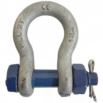 Lyre bow shackle with safety bolt with nut /screw pin - Priključek za Paletno dvigalo: slika 1 Lyre bow shackle with safety bolt with nut /screw pin - Priključek za Paletno dvigalo: slika 1