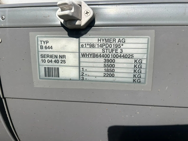 Fiat B644 6 personen HYMER de mooiste van Nederland - Integriran avtodom: slika 3 Fiat B644 6 personen HYMER de mooiste van Nederland - Integriran avtodom: slika 3