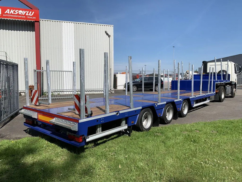 Kässbohrer DONAT Semi trailer gondola special for paragraaf 70 Germany extendable uitschuif semirremolque op voorraad new - Nizko noseča polprikolica: slika 3 Kässbohrer DONAT Semi trailer gondola special for paragraaf 70 Germany extendable uitschuif semirremolque op voorraad new - Nizko noseča polprikolica: slika 3