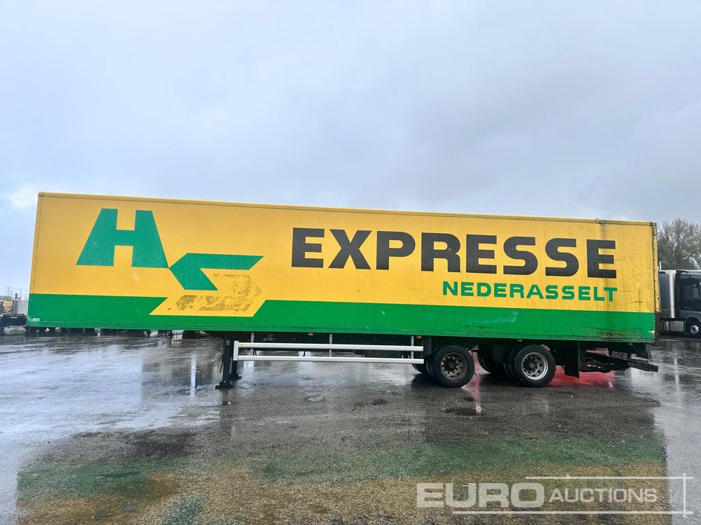 2002 Floor Box Trailer, 2 Axle, Rolldoor, Taillift (Dutch Reg. Docs) - Gradbena oprema: slika 4 2002 Floor Box Trailer, 2 Axle, Rolldoor, Taillift (Dutch Reg. Docs) - Gradbena oprema: slika 4
