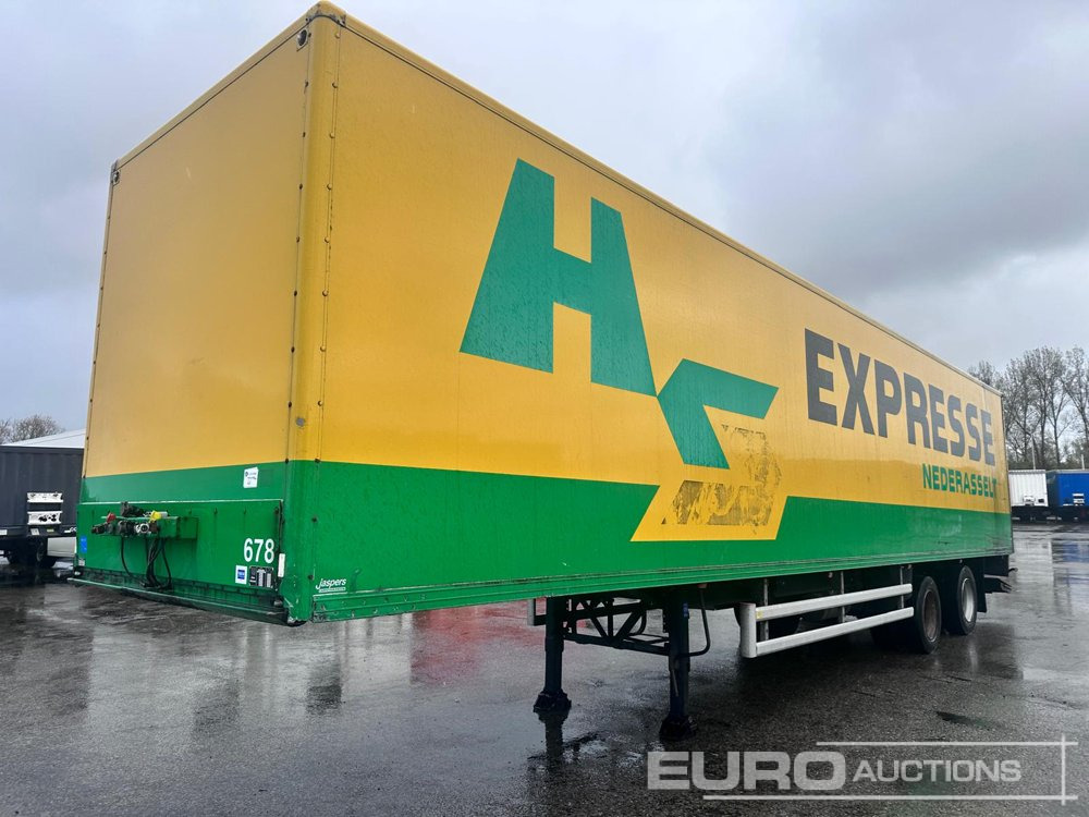 2002 Floor Box Trailer, 2 Axle, Rolldoor, Taillift (Dutch Reg. Docs) - Gradbena oprema: slika 2 2002 Floor Box Trailer, 2 Axle, Rolldoor, Taillift (Dutch Reg. Docs) - Gradbena oprema: slika 2