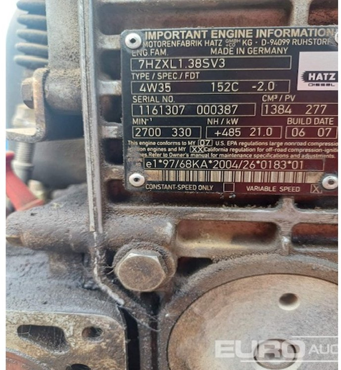 2007 Hamm HD10VV - Valjar: slika 5 2007 Hamm HD10VV - Valjar: slika 5