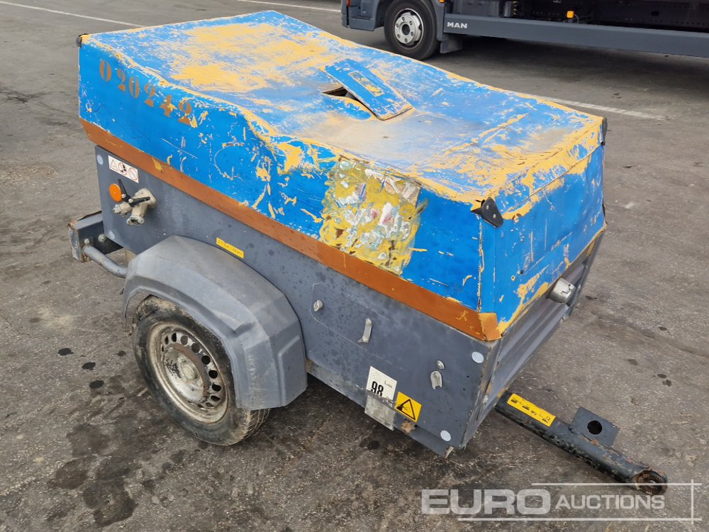 2011 Atlas Copco XAS47KD 92CFM - Zračni kompresor: slika 4 2011 Atlas Copco XAS47KD 92CFM - Zračni kompresor: slika 4