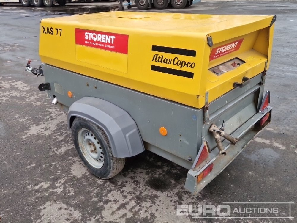 2011 Atlas Copco XAS77 150CFM - Zračni kompresor: slika 2 2011 Atlas Copco XAS77 150CFM - Zračni kompresor: slika 2