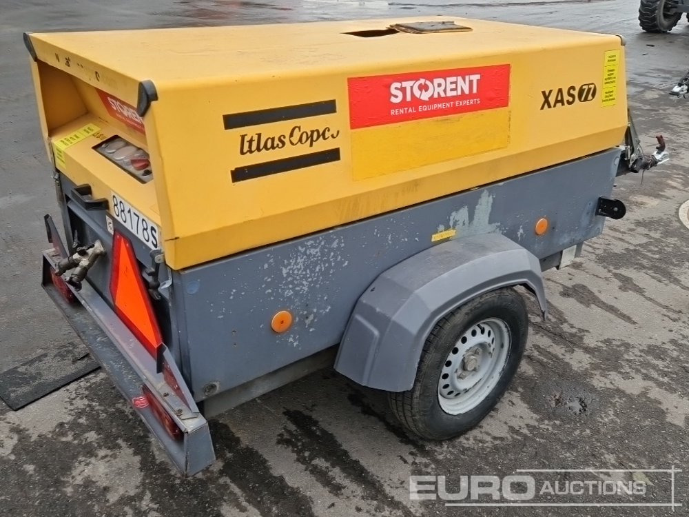 2011 Atlas Copco XAS77 PE - Zračni kompresor: slika 3 2011 Atlas Copco XAS77 PE - Zračni kompresor: slika 3