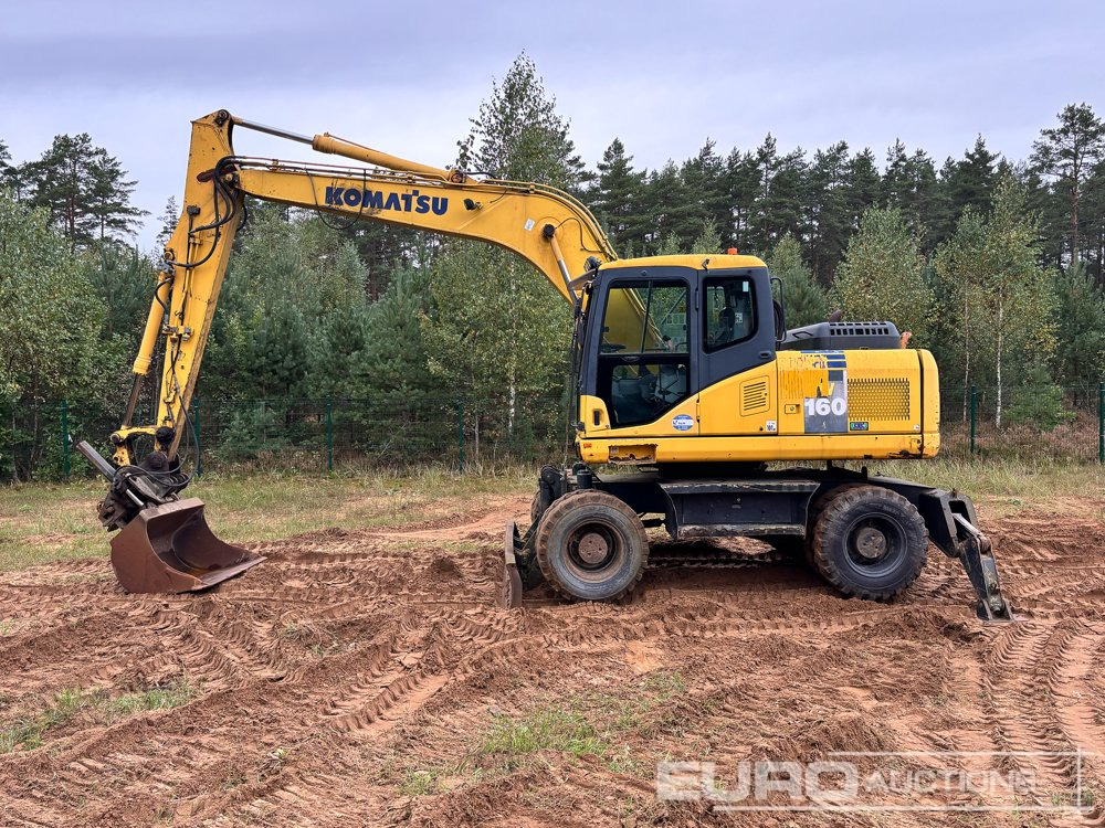 2011 Komatsu PW160-7E0 - Bager na kolesih: slika 2 2011 Komatsu PW160-7E0 - Bager na kolesih: slika 2
