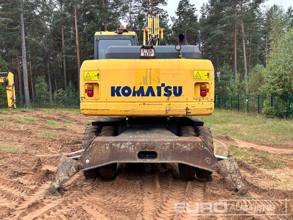 2011 Komatsu PW160-7E0 - Bager na kolesih: slika 4 2011 Komatsu PW160-7E0 - Bager na kolesih: slika 4