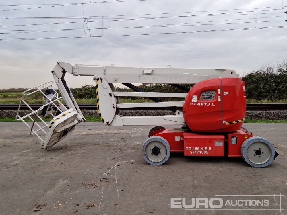 2012 Manitou 170 AETJ Articulated Boom Lift, 16.9m Working Height, 200kg Platform Capacity - Dvižna ploščad: slika 2 2012 Manitou 170 AETJ Articulated Boom Lift, 16.9m Working Height, 200kg Platform Capacity - Dvižna ploščad: slika 2