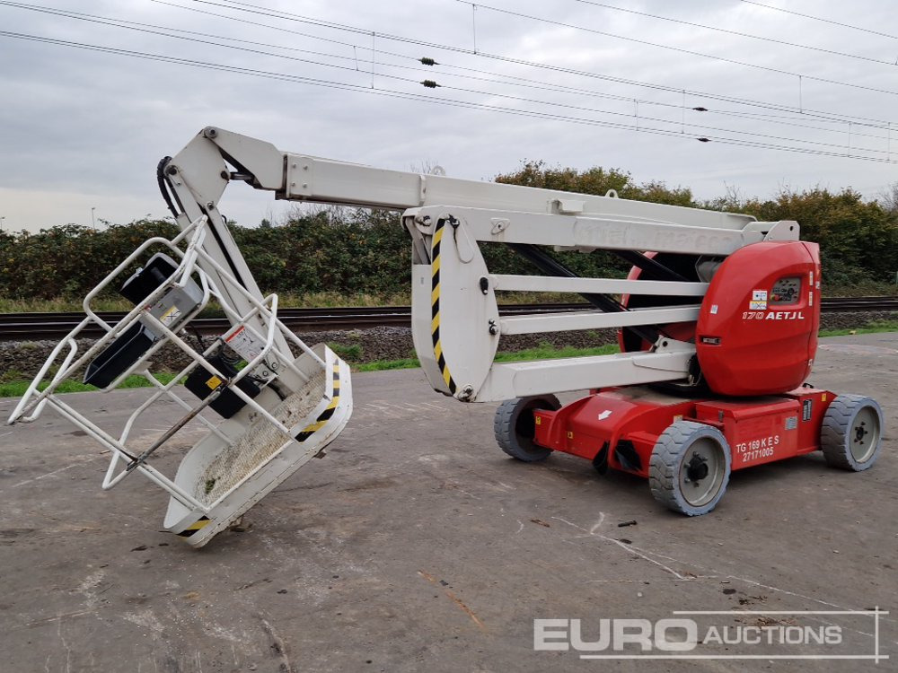 2012 Manitou 170 AETJ Articulated Boom Lift, 16.9m Working Height, 200kg Platform Capacity - Dvižna ploščad: slika 1 2012 Manitou 170 AETJ Articulated Boom Lift, 16.9m Working Height, 200kg Platform Capacity - Dvižna ploščad: slika 1