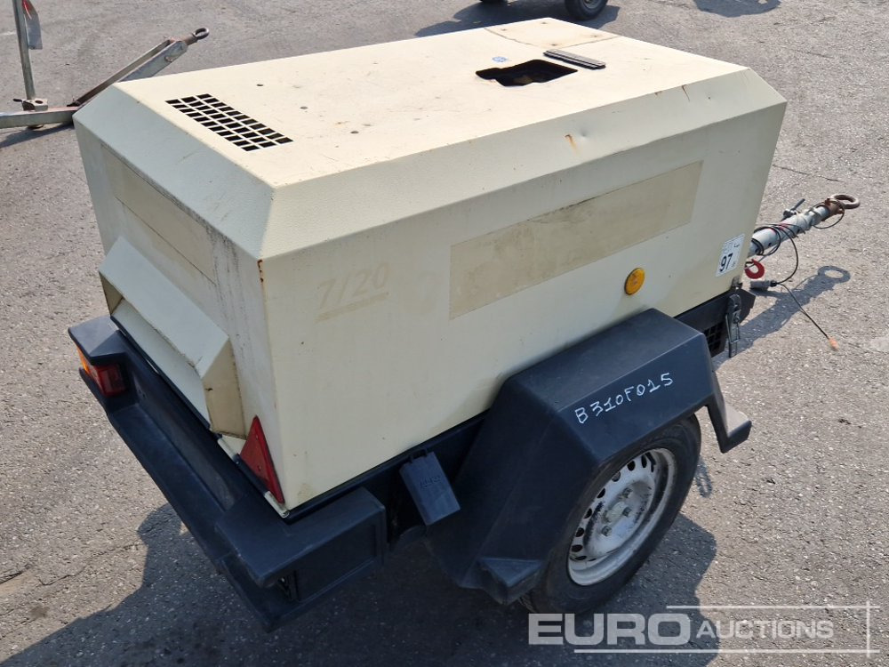 2013 Doosan 7/20 65CFM - Zračni kompresor: slika 3 2013 Doosan 7/20 65CFM - Zračni kompresor: slika 3