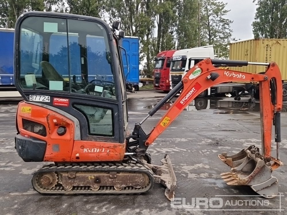 2013 Kubota KX019-4 - Mini bager: slika 5 2013 Kubota KX019-4 - Mini bager: slika 5