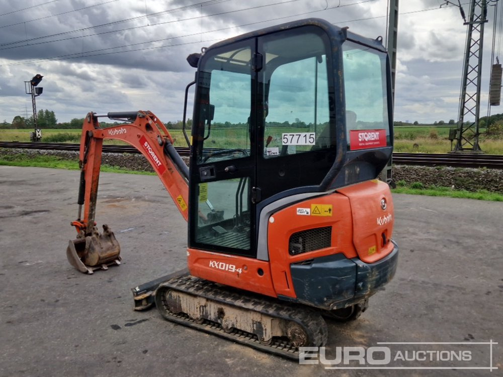 2013 Kubota KX019-4 - Mini bager: slika 3 2013 Kubota KX019-4 - Mini bager: slika 3