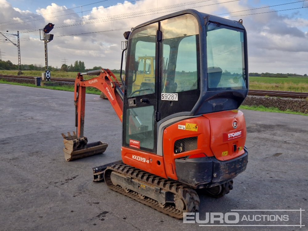 2014 Kubota KX019-4 - Mini bager: slika 3 2014 Kubota KX019-4 - Mini bager: slika 3