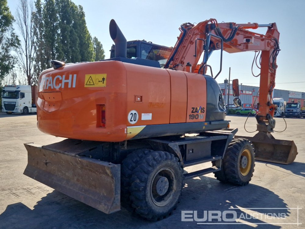 2015 Hitachi ZX190W-5 - Bager na kolesih: slika 5 2015 Hitachi ZX190W-5 - Bager na kolesih: slika 5