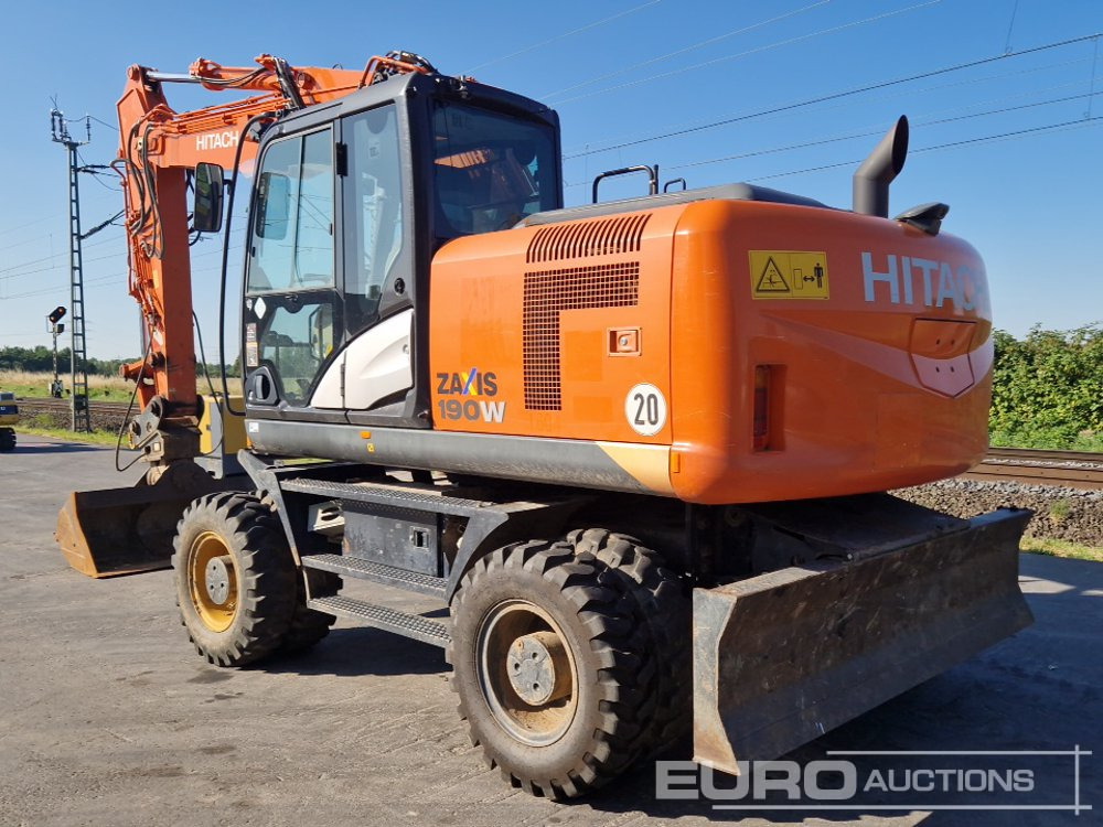 2015 Hitachi ZX190W-5 - Bager na kolesih: slika 3 2015 Hitachi ZX190W-5 - Bager na kolesih: slika 3