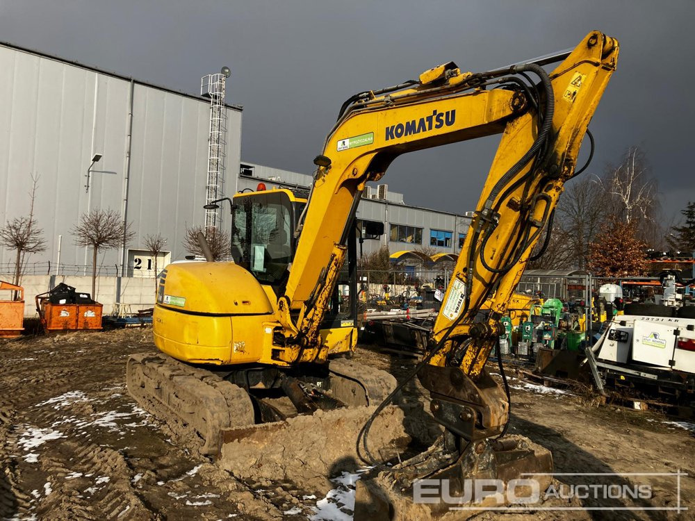 2015 Komatsu PC80MR-3 - Mini bager: slika 4 2015 Komatsu PC80MR-3 - Mini bager: slika 4