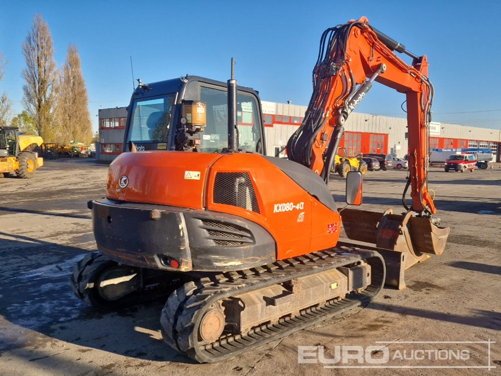 2016 Kubota KX080 - Mini bager: slika 5 2016 Kubota KX080 - Mini bager: slika 5
