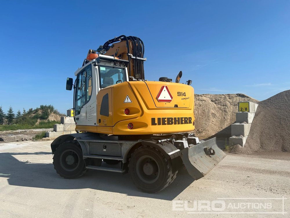 2016 Liebherr A914 Compact - Bager na kolesih: slika 4 2016 Liebherr A914 Compact - Bager na kolesih: slika 4