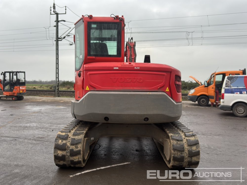2017 Volvo ECR88D - Mini bager: slika 4 2017 Volvo ECR88D - Mini bager: slika 4