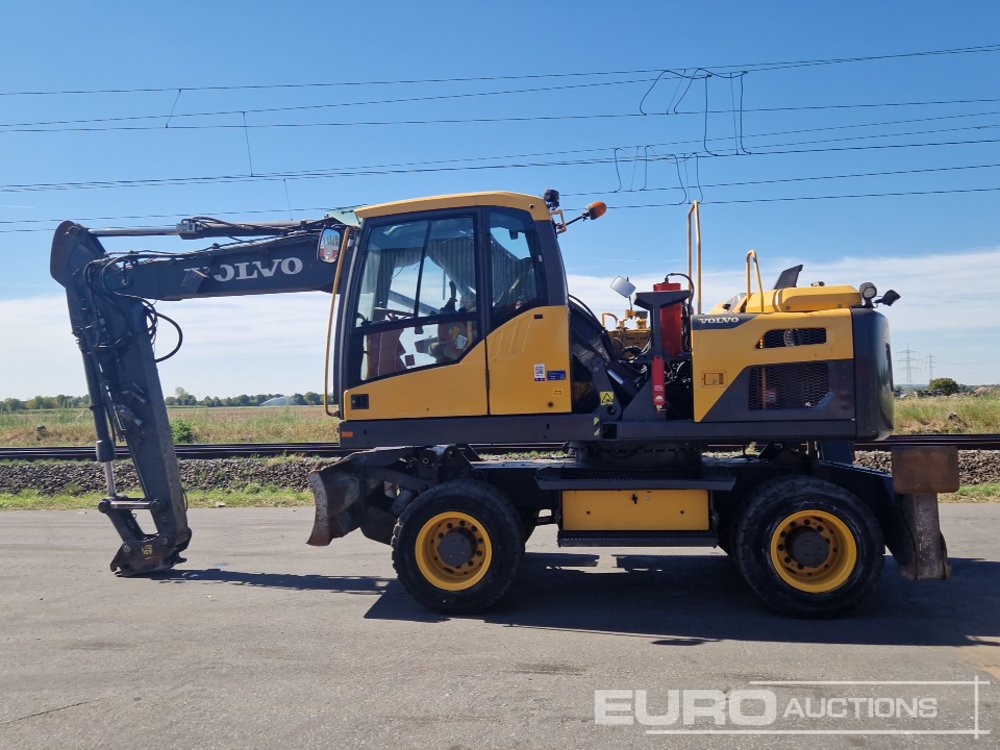 2017 Volvo EW140D - Bager na kolesih: slika 2 2017 Volvo EW140D - Bager na kolesih: slika 2