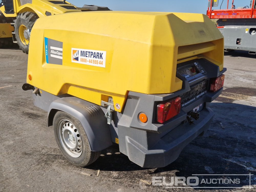 2018 Atlas Copco XAS88 180CFM - Zračni kompresor: slika 2 2018 Atlas Copco XAS88 180CFM - Zračni kompresor: slika 2