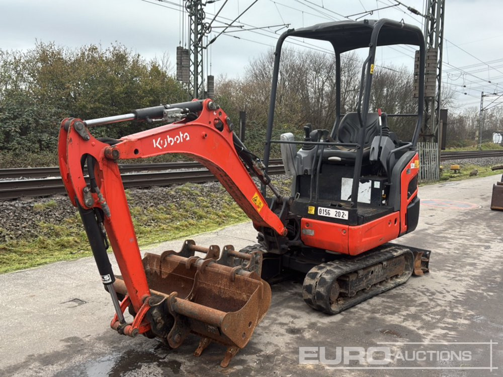 2018 Kubota KX016-4 - Mini bager: slika 1 2018 Kubota KX016-4 - Mini bager: slika 1