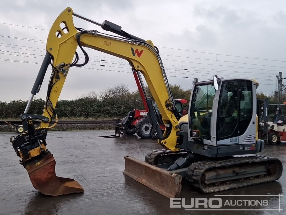 2018 Wacker Neuson EZ80 - Mini bager: slika 1 2018 Wacker Neuson EZ80 - Mini bager: slika 1