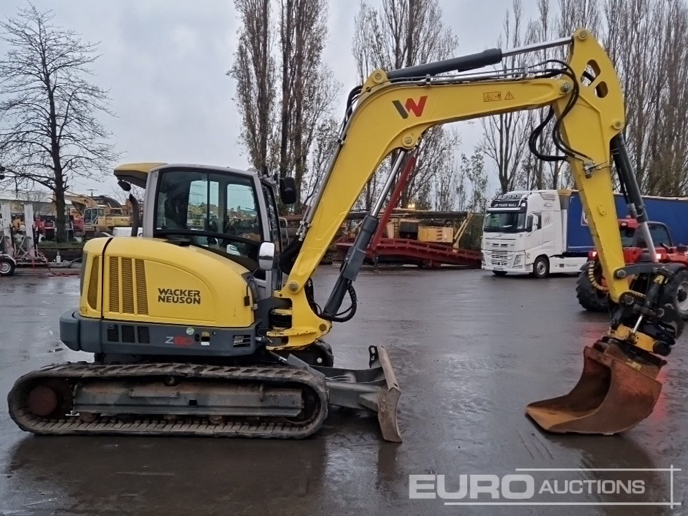 2018 Wacker Neuson EZ80 - Mini bager: slika 5 2018 Wacker Neuson EZ80 - Mini bager: slika 5