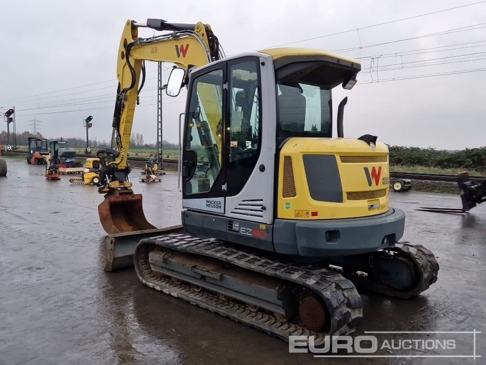 2018 Wacker Neuson EZ80 - Mini bager: slika 3 2018 Wacker Neuson EZ80 - Mini bager: slika 3